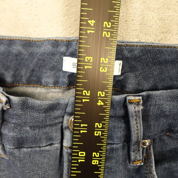 Good American Good Curve Skinny Jeans Size 6/28 Blue High Rise - Picture 5 of 11